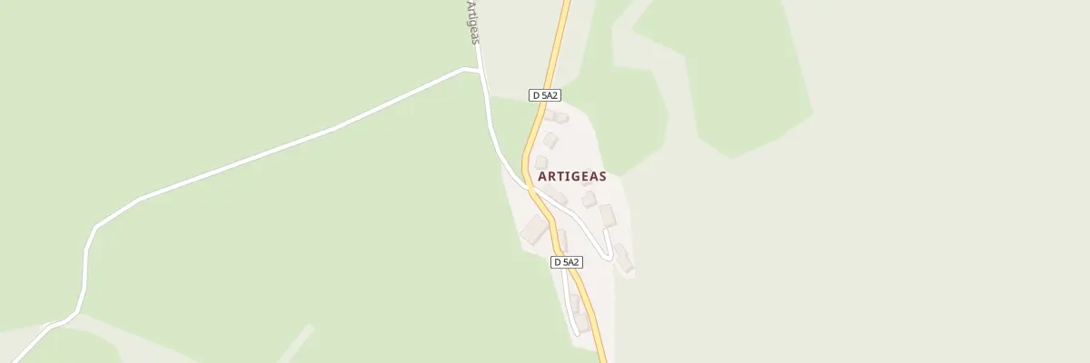 Plan du 5124 Artigeas à Saint-Julien-le-Petit