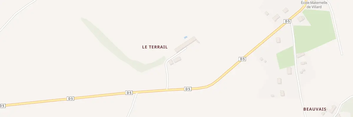 Plan du 1 Le Terrail à Villard