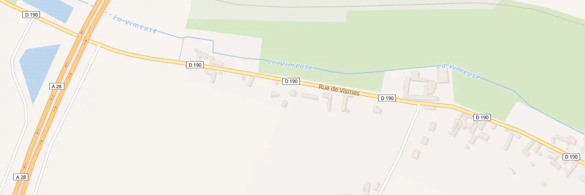 Plan du 57 Rue de Vismes à Martainneville