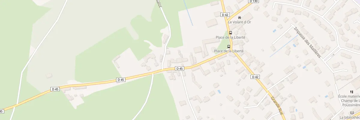 Plan du 10 Rue du Bois des Aulnes à Orgerus