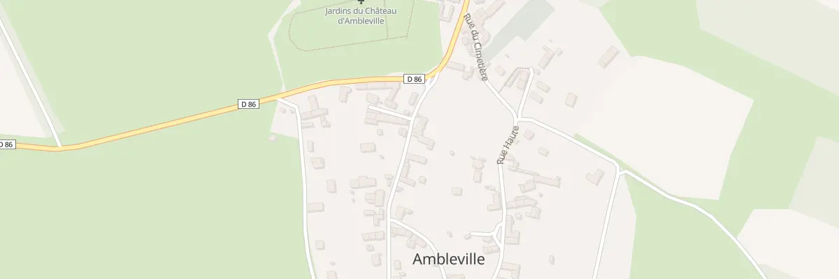 Plan du 3 Gr Grande Rue à Ambleville