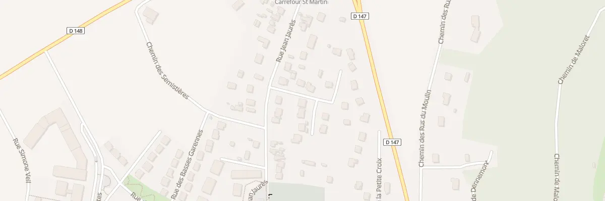 Plan du 230 Rue Jean Jaurès à Follainville-Dennemont