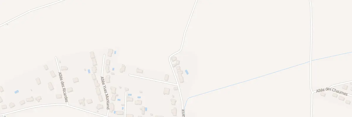 Plan du 12 All de Fontarce au Poinçonnet