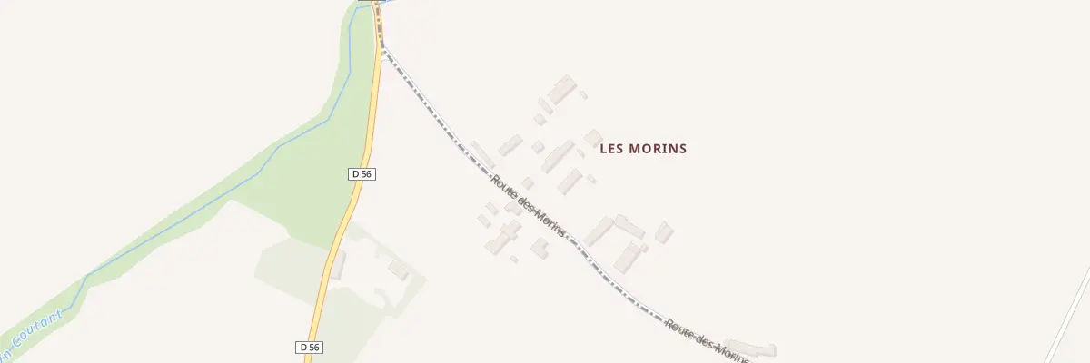 Plan du 12 Rte des Morins à Aize