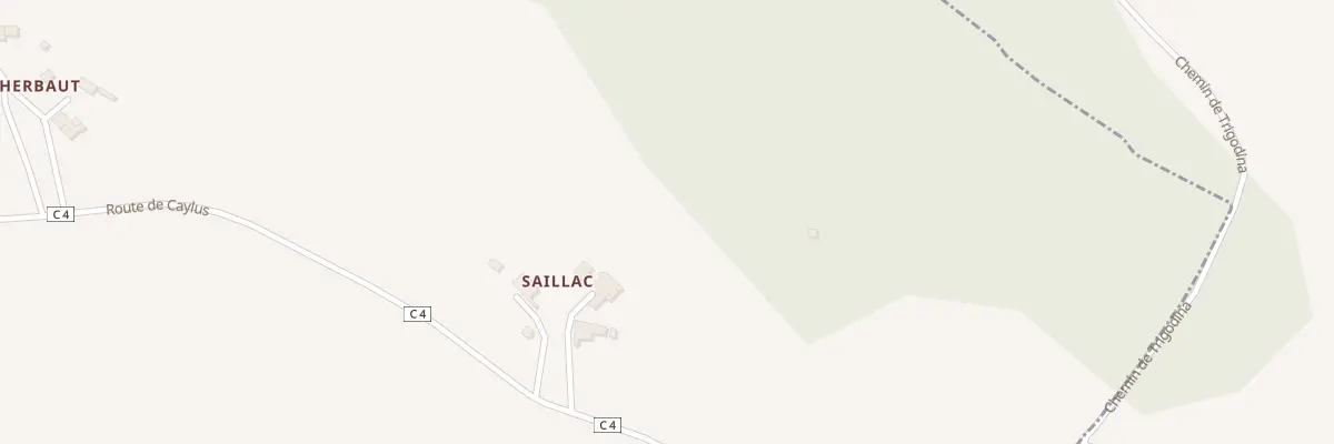 Plan du 5150 Saillac à Lavaurette