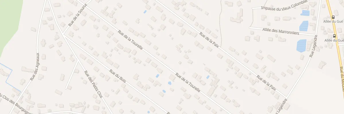 Plan du 30 Rue de la Tourelle à Orgerus