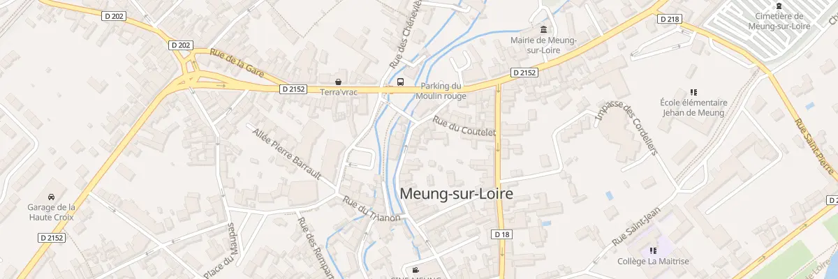 Plan du 32 Rue des Mauves à Meung-sur-Loire