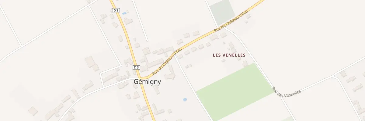 Plan du 110 Rue du Château d’Eau à Gémigny