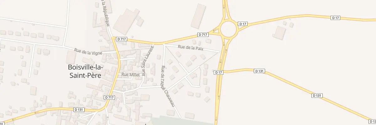 Plan du 5 La Garenne à Boisville-la-Saint-Père