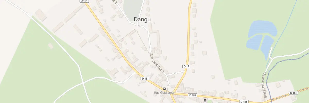Plan du 13 Rue Saint-Aubin à Dangu