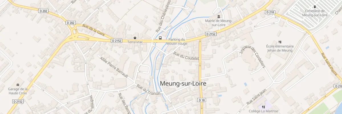 Plan du 36 Rue des Mauves à Meung-sur-Loire