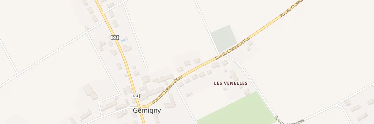 Plan du 145 Rue du Château d’Eau à Gémigny