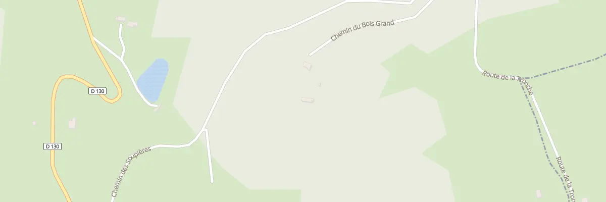 Plan du 387 Che du Bois Grand à Albignac