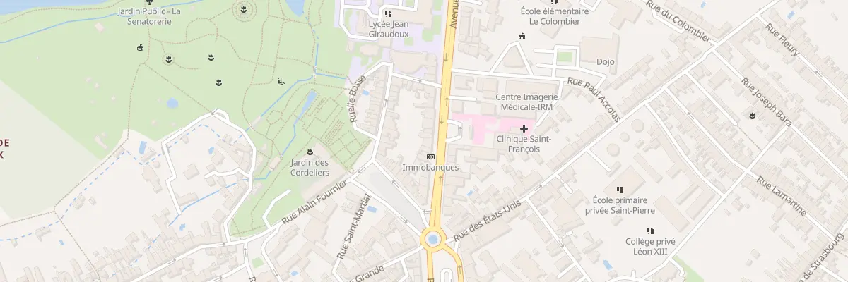 Plan du 13 Av Marcel Lemoine à Châteauroux
