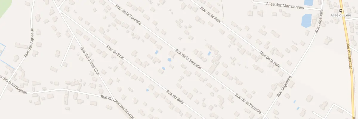 Plan du 19 Rue de la Tourelle à Orgerus