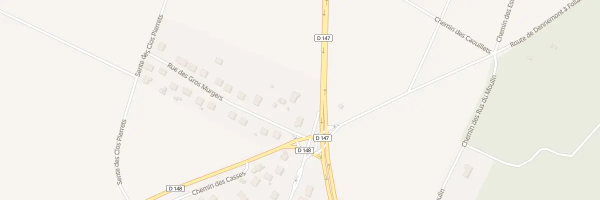 Plan du 193 Rue Jean Jaurès à Follainville-Dennemont