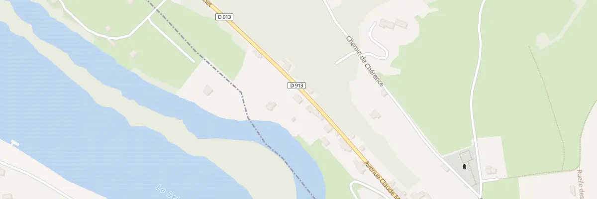 Plan du 23 Av Claude Monet à Vétheuil
