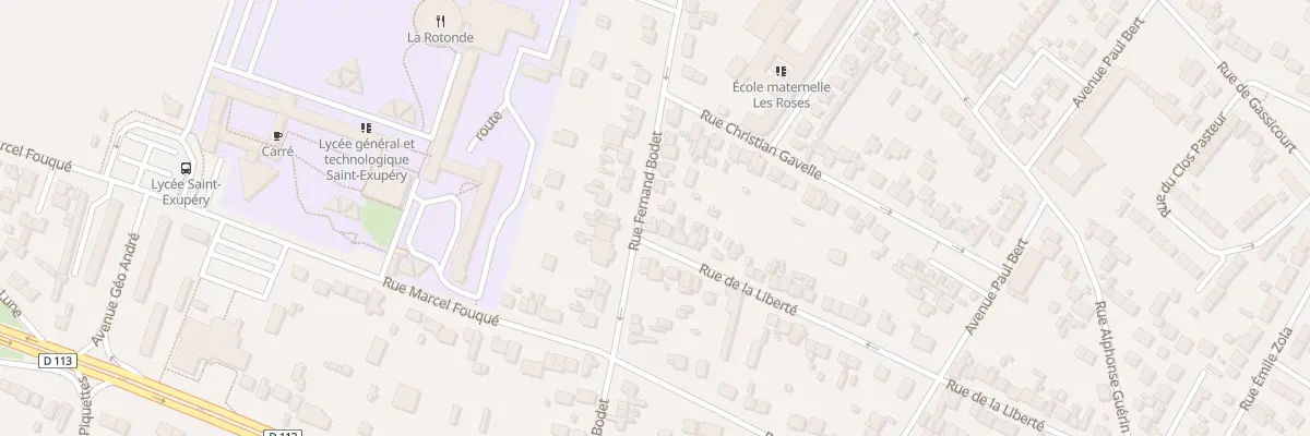 Plan du 164 Rue de la Liberté à Mantes-la-Jolie