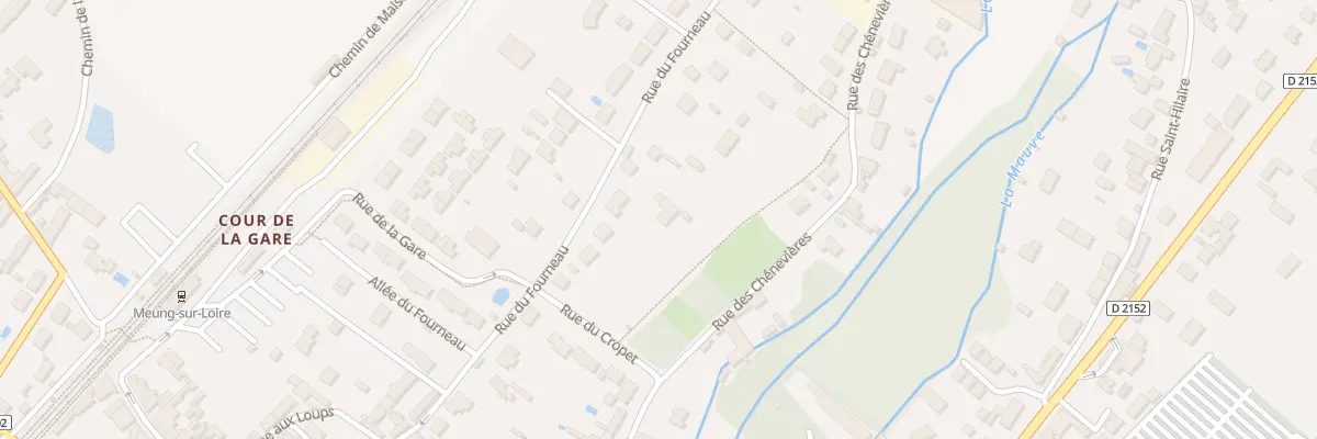 Plan du 30T Rue du Fourneau à Meung-sur-Loire