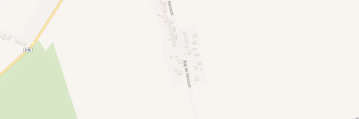 Plan du 5028 Rte de Vercourt à Villers-sur-Authie