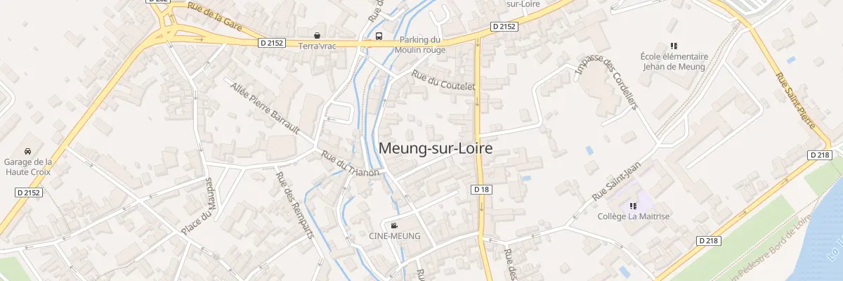 Plan du 18B Rue des Mauves à Meung-sur-Loire
