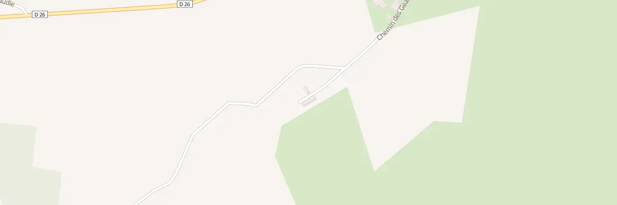 Plan du 5514A Ensergueix au Lonzac