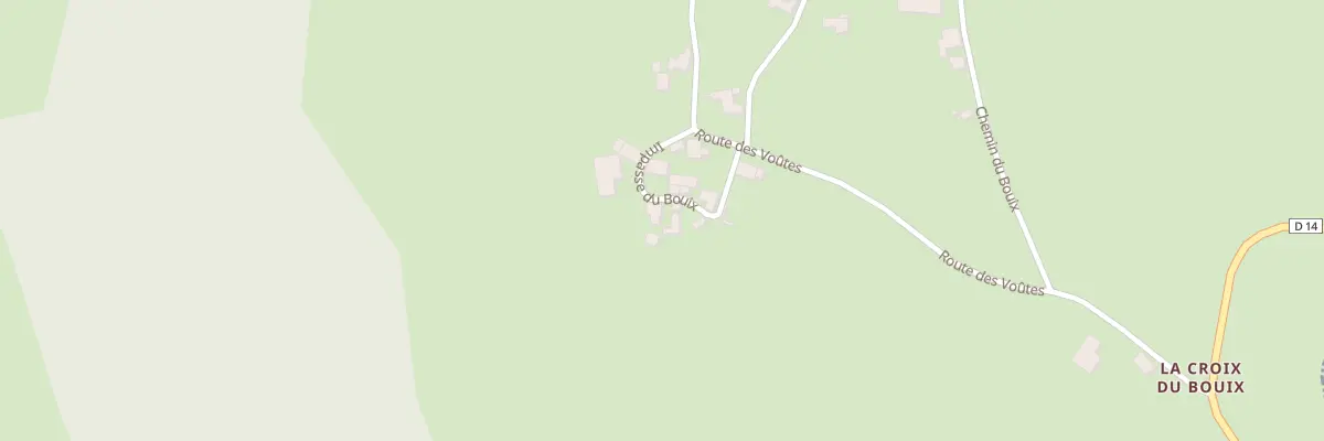 Plan du 5040 Bouix à Lagleygeolle