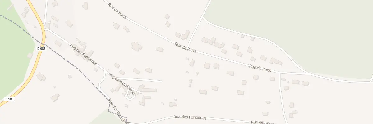 Plan du 17 Rue de Paris à Villette