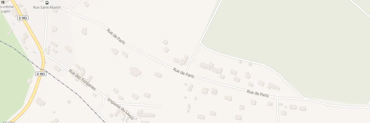 Plan du 4B Rue de Paris à Villette
