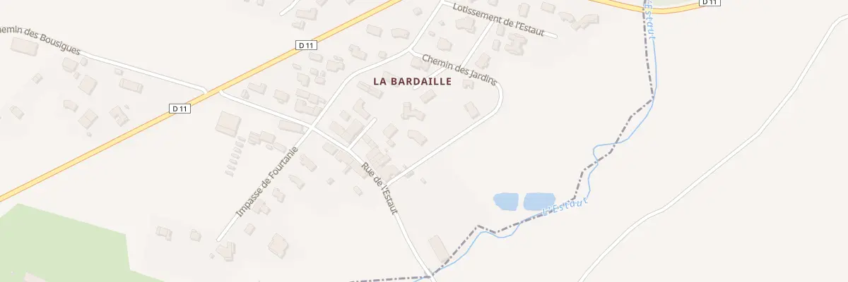Plan du 5001 Hameau de la Bardaille au Carlaret