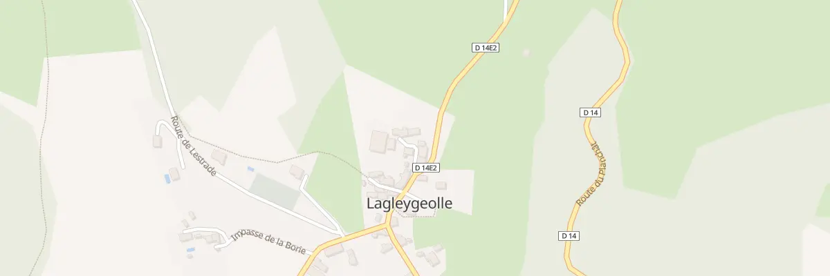 Plan du 5089 Le Bourg à Lagleygeolle