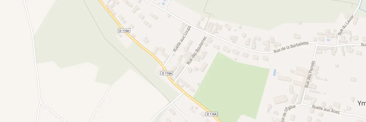 Plan du 3 Rue des Bouterres à Ymeray