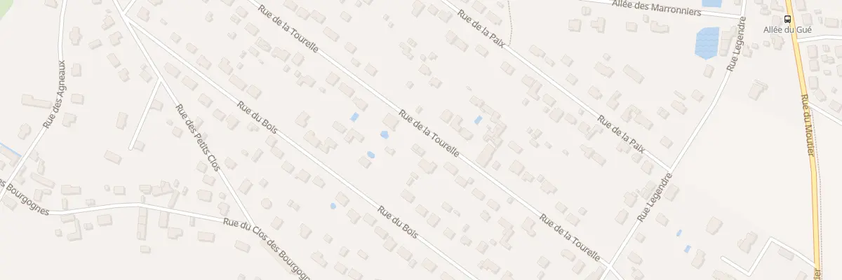 Plan du 17B Rue de la Tourelle à Orgerus