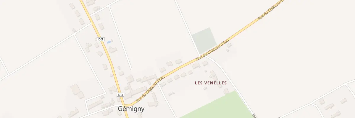 Plan du 165 Rue du Château d’Eau à Gémigny