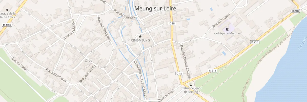 Plan du 15 Rue Jehan de Meung à Meung-sur-Loire