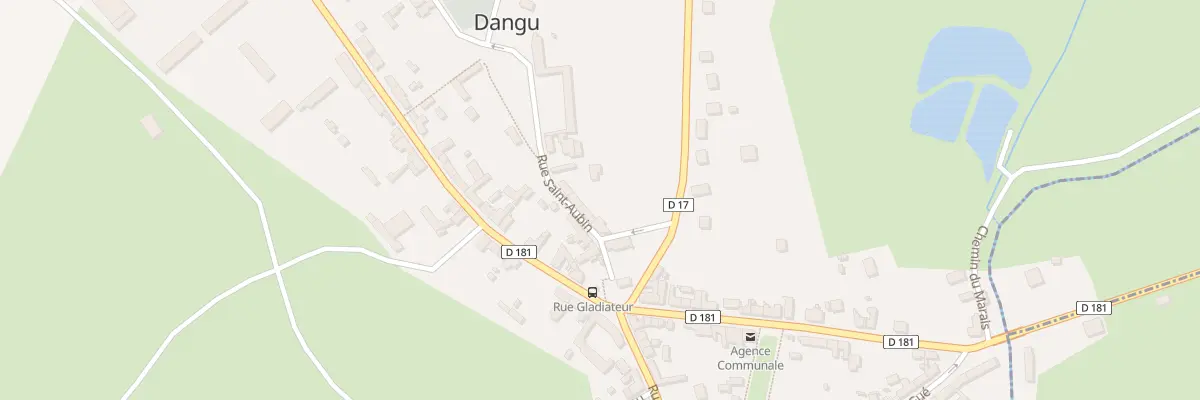 Plan du 7 Rue Saint-Aubin à Dangu