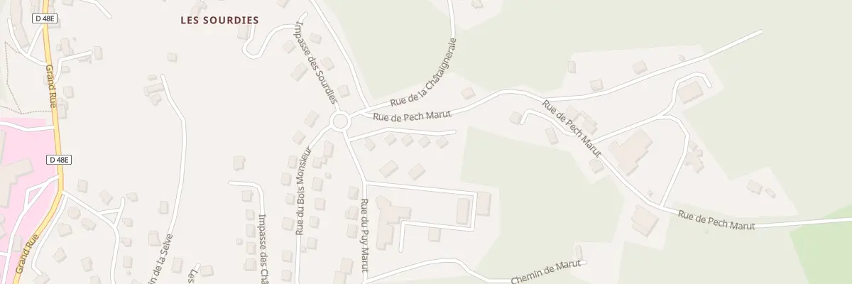 Plan du 6 Imp du Puy Marut à Cornil