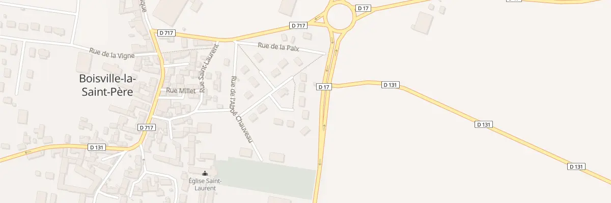 Plan du 10 La Garenne à Boisville-la-Saint-Père