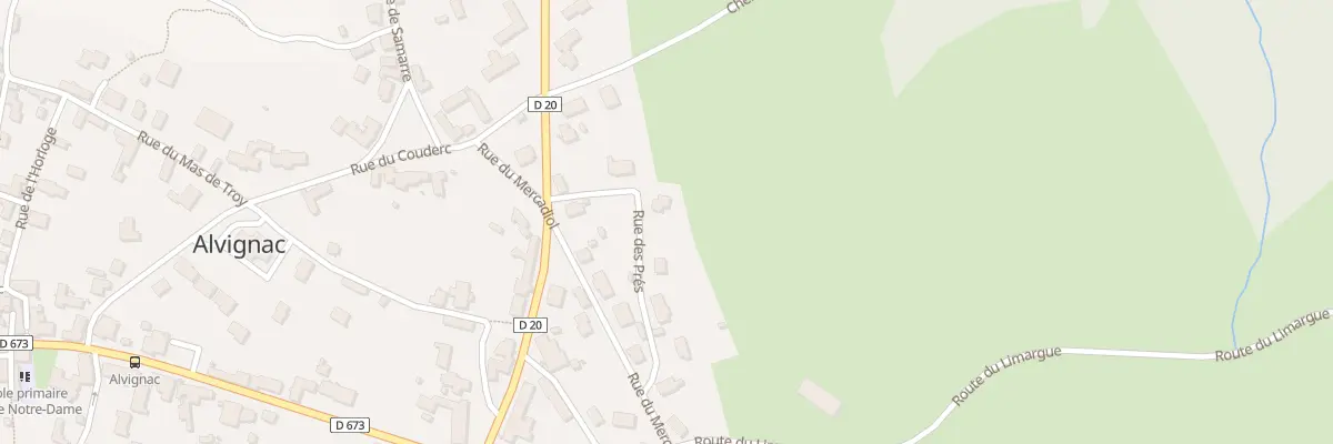 Plan du 136 Rue des Pres à Alvignac