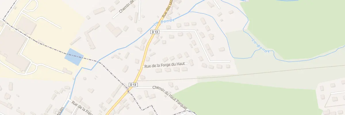 Plan du 5000 Lotissement La Forge à Bézu-Saint-Éloi