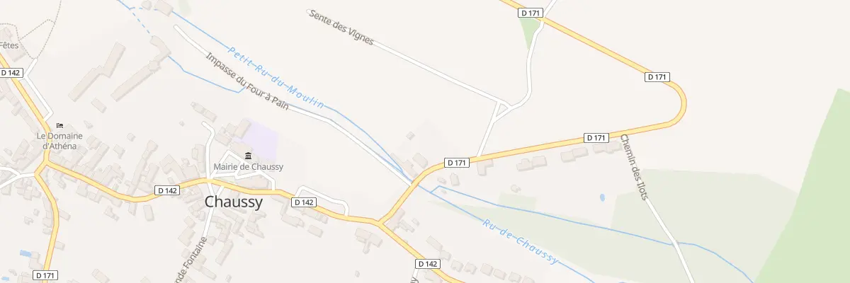 Plan du 3 Rue de Magny à Chaussy