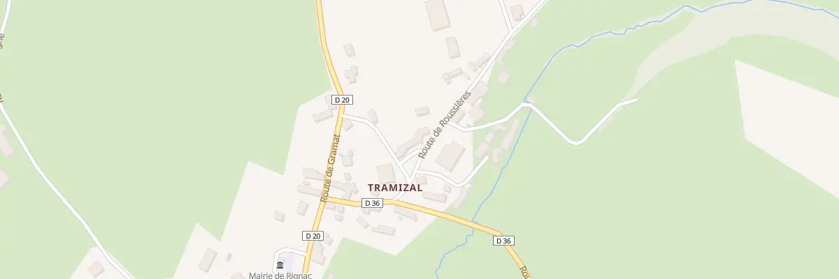 Plan du 5034 Mas de Palot à Rignac