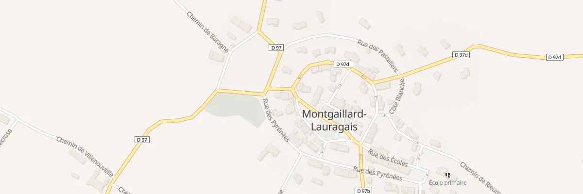 Plan du 2 Rue de la Liberté à Montgaillard-Lauragais
