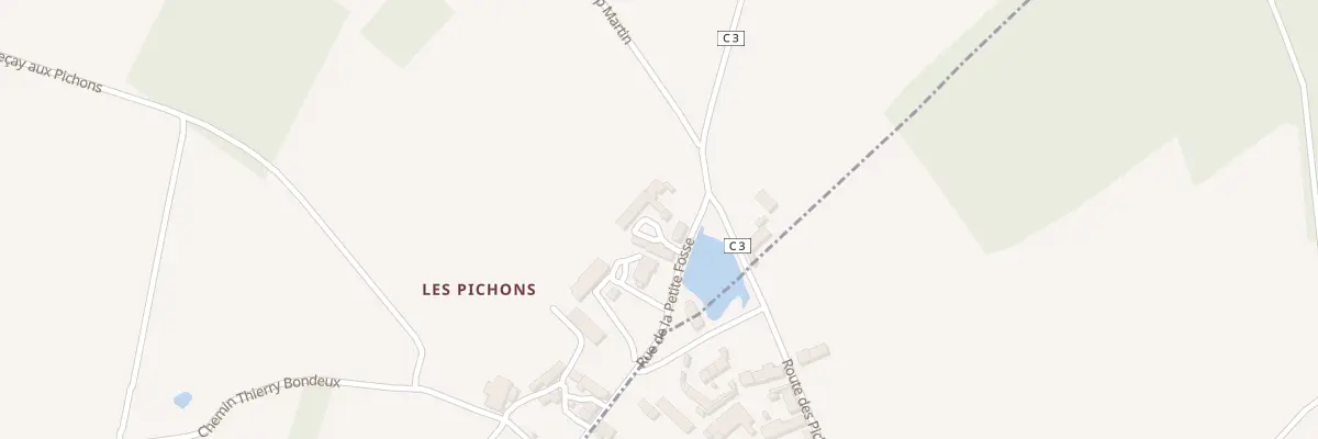 Plan du 5049 Les Pichons à Sembleçay