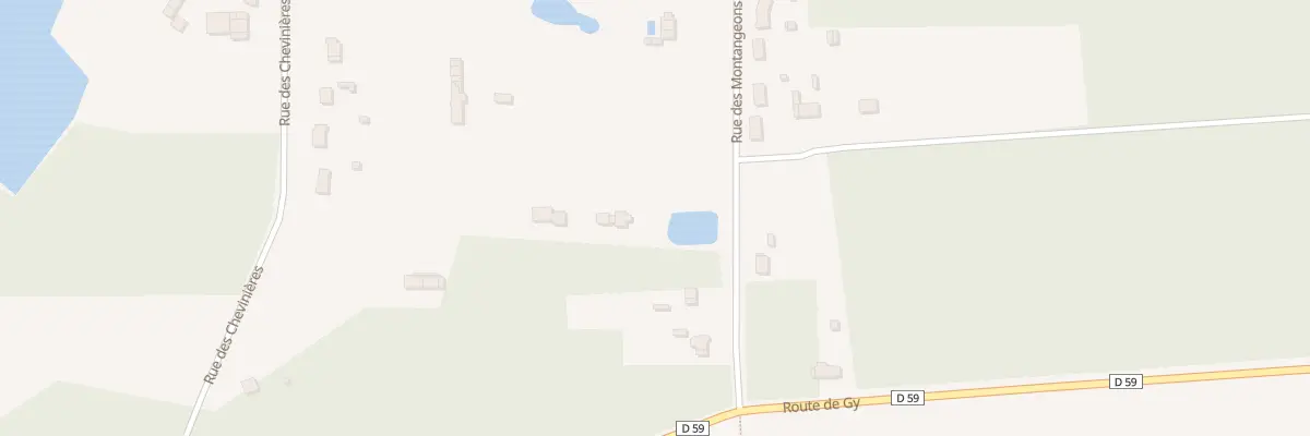 Plan du 148 Rue des Montangeons à Pruniers-en-Sologne