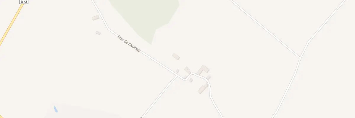 Plan du 5011 Champtier de l’Aulnay à Orgerus