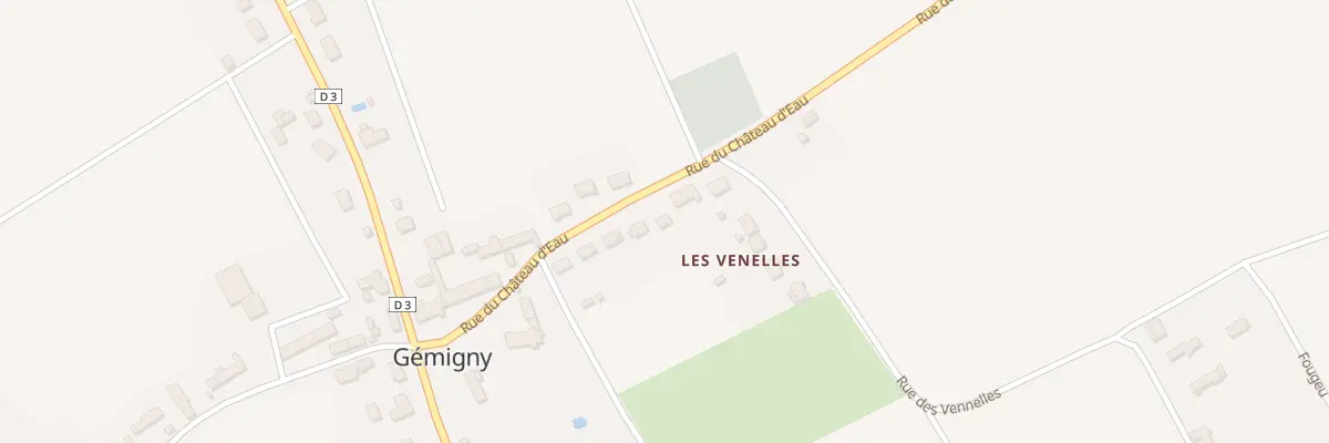Plan du 198 Rue du Château d’Eau à Gémigny