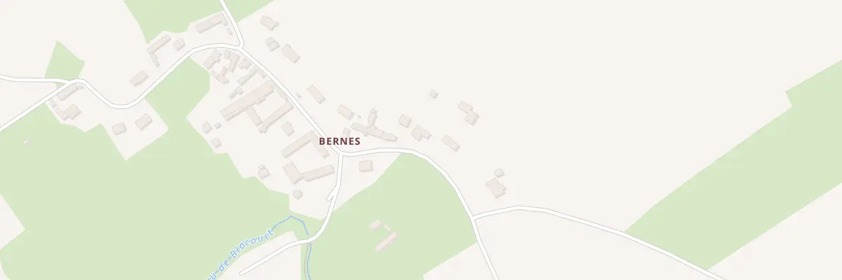 Plan du 1380 Rue de Bernes à Leulinghen-Bernes