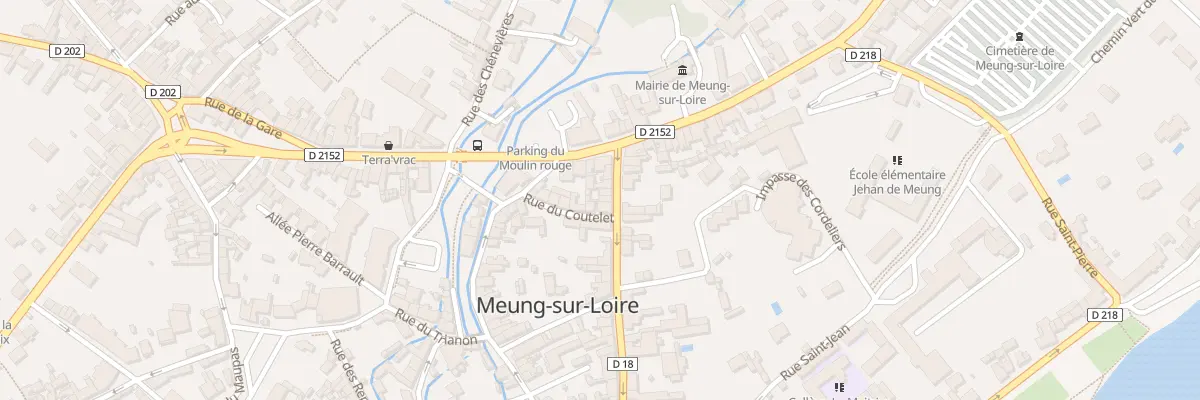 Plan du 29 Rue des Cordeliers à Meung-sur-Loire