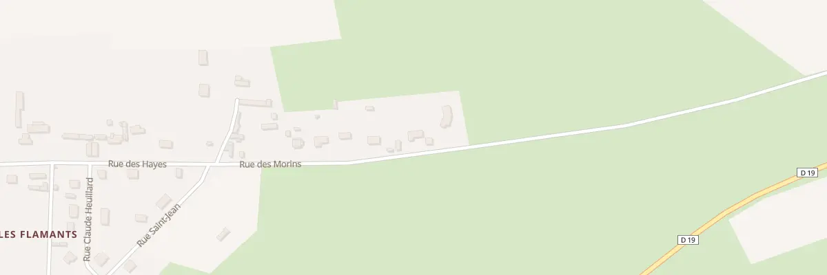Plan du 13 Rue des Morins à Neuf-Marché